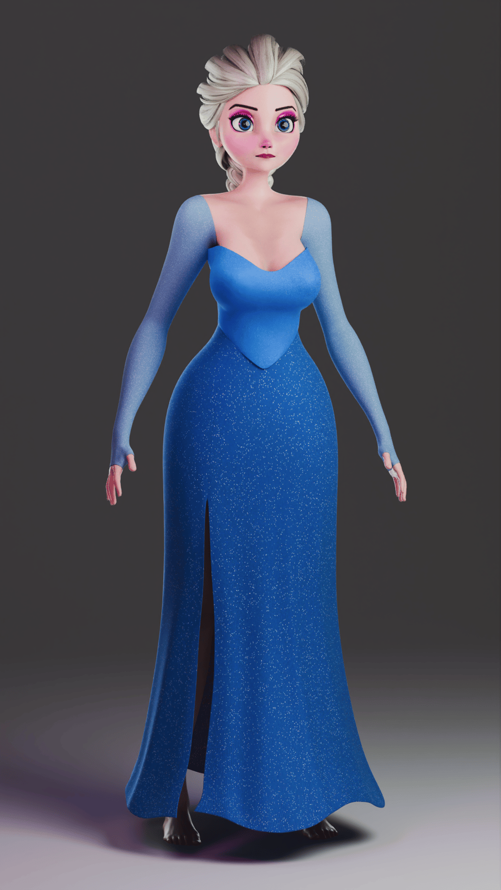 Elsa Dress - image 1 - student project