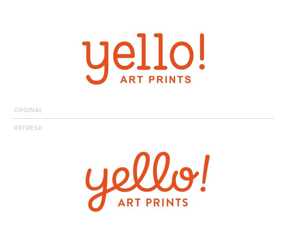 Yello! Art Prints Logotype - image 6 - student project