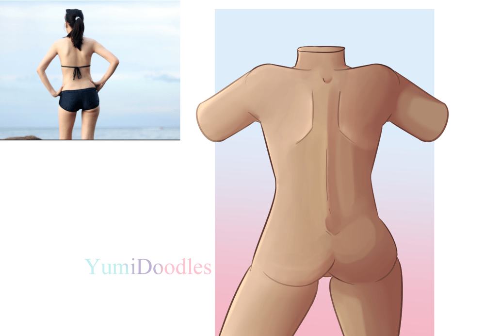 Female Torso Practice + 3 Torso View - image 4 - student project
