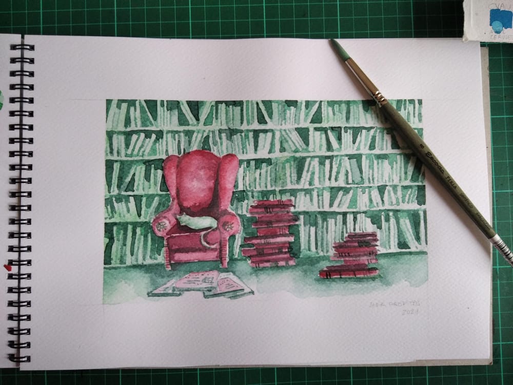 Drawing with limited palette. - image 3 - student project