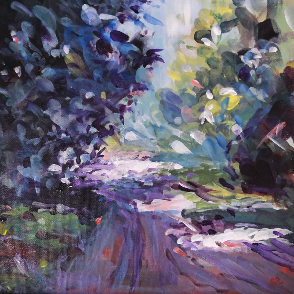 The Lane - Acrylic Painting - image 1 - student project
