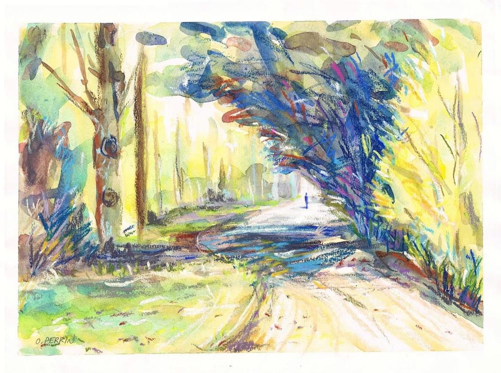 Watercolour & Soft Pastels - image 3 - student project