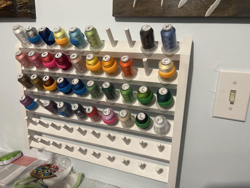 Embroidery Spool Holder - image 1 - student project