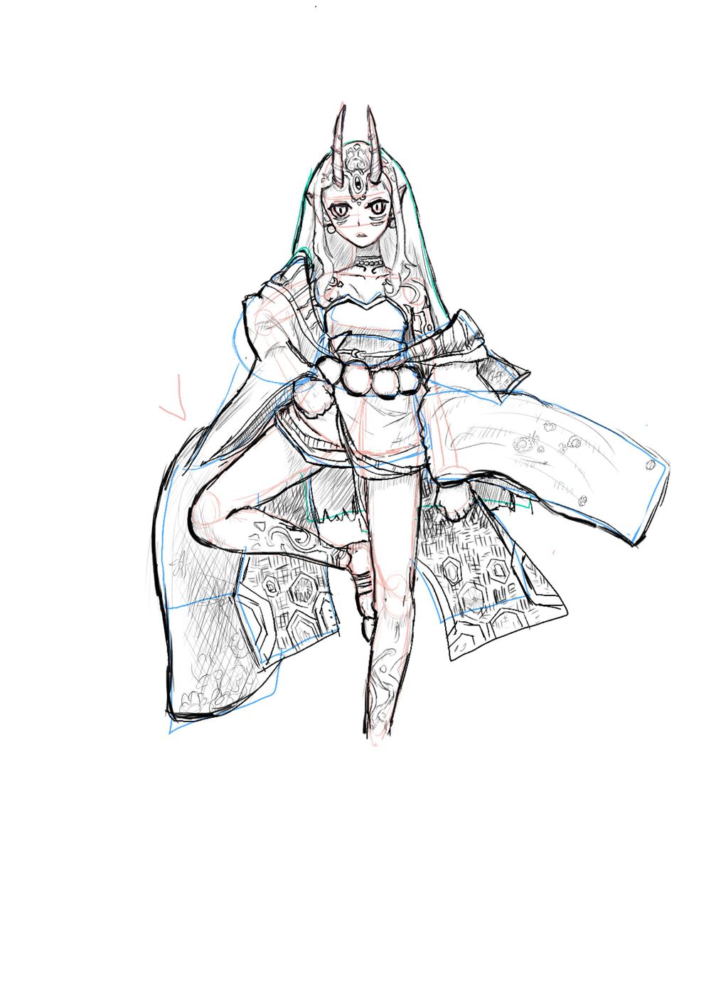 Anime drawing - image 2 - student project