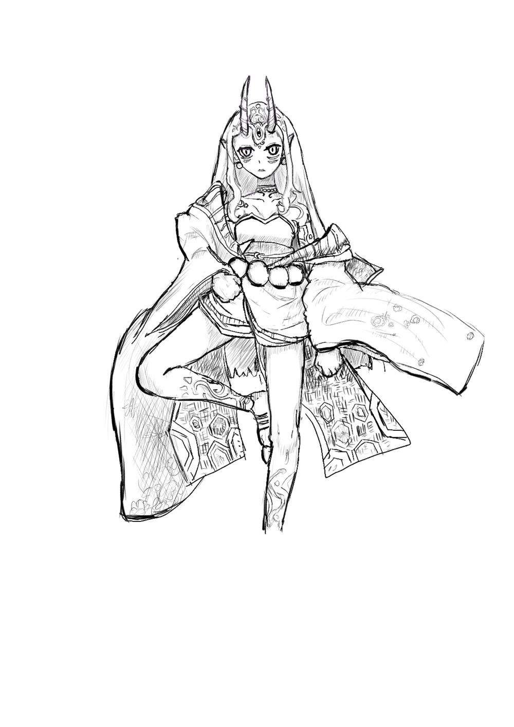 Anime drawing - image 3 - student project