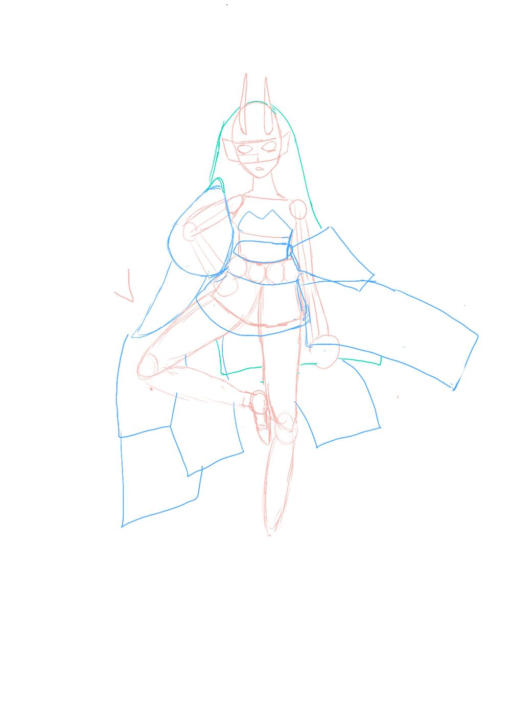 Anime drawing - image 1 - student project