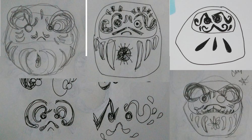 Daruma Pin - image 3 - student project
