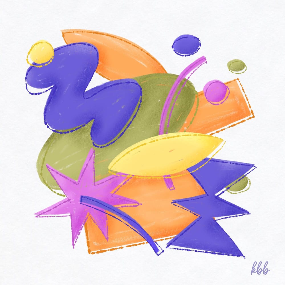 My Textured Abstract - image 1 - student project