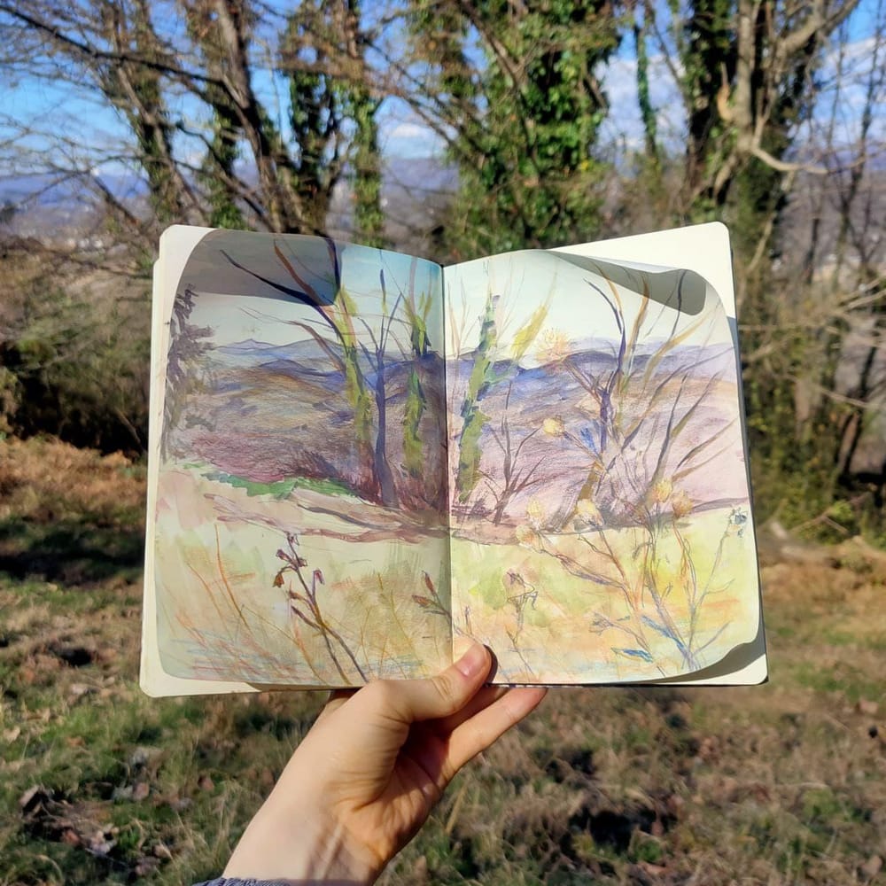 My favorite pages from sketchbook lately - image 2 - student project