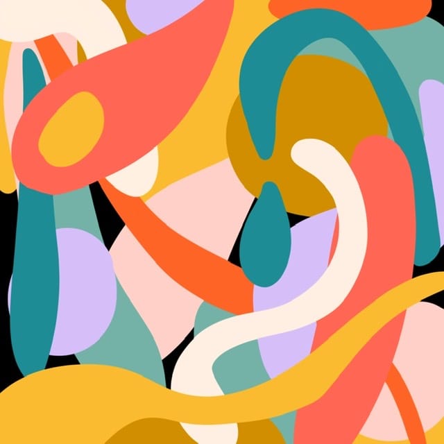 Experiments with colours and dots - image 1 - student project