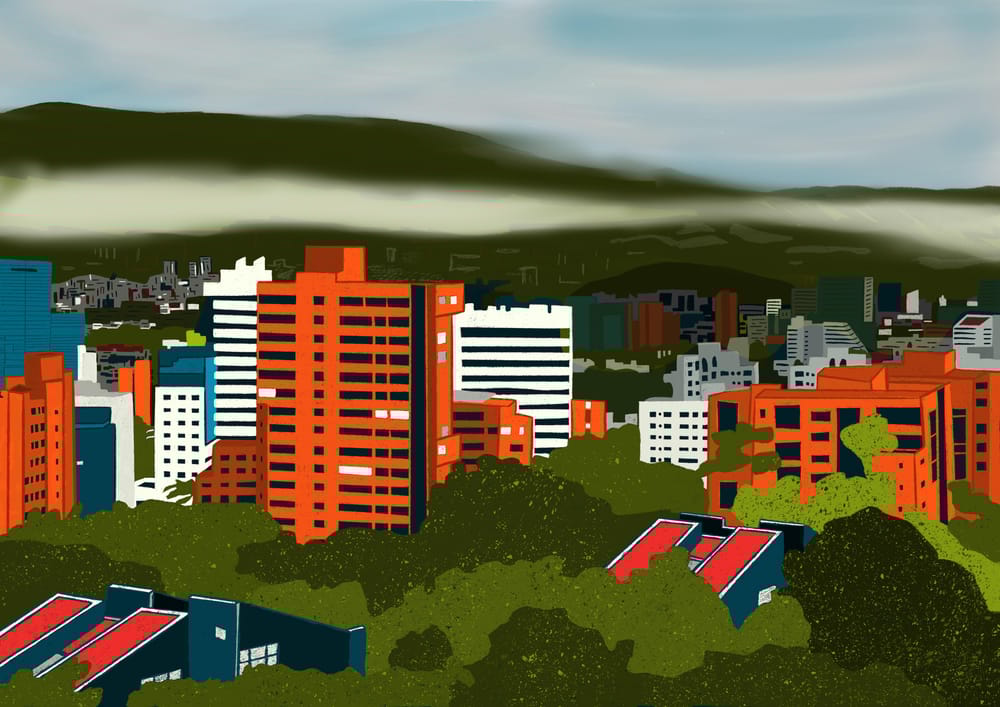 View from my apartment - image 1 - student project