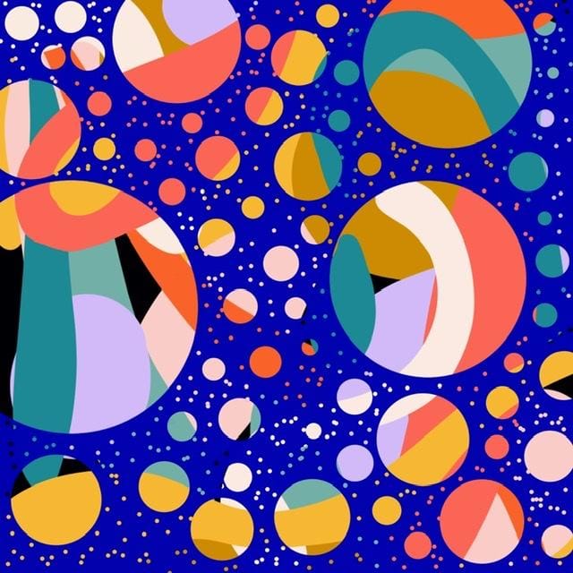 Experiments with colours and dots - image 2 - student project