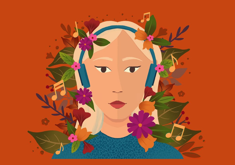 People portraits with procreate symmetry skillshare student project