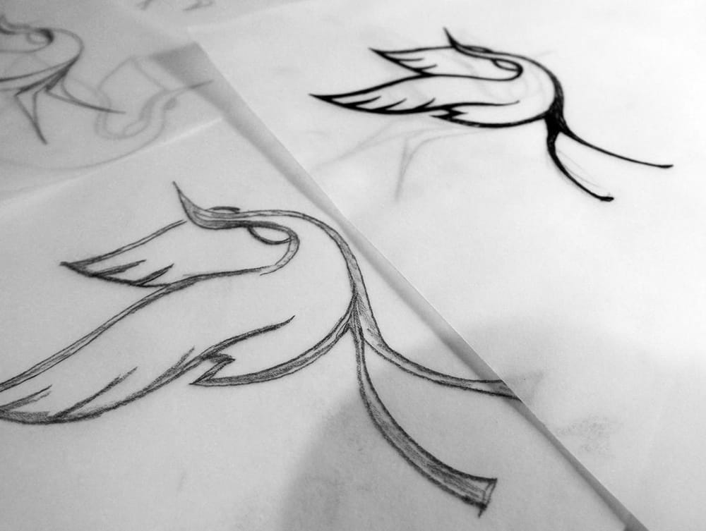 Dancing crane mark - image 3 - student project