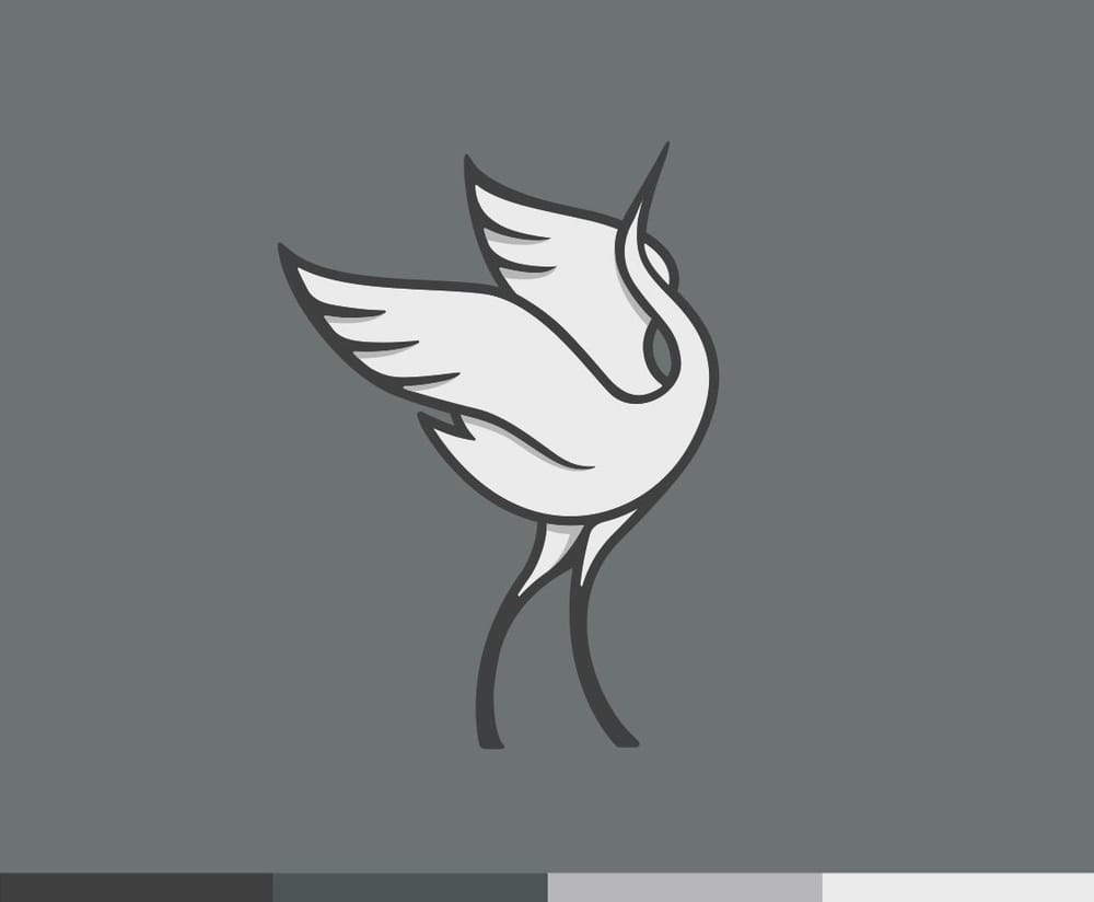 Dancing crane mark - image 4 - student project