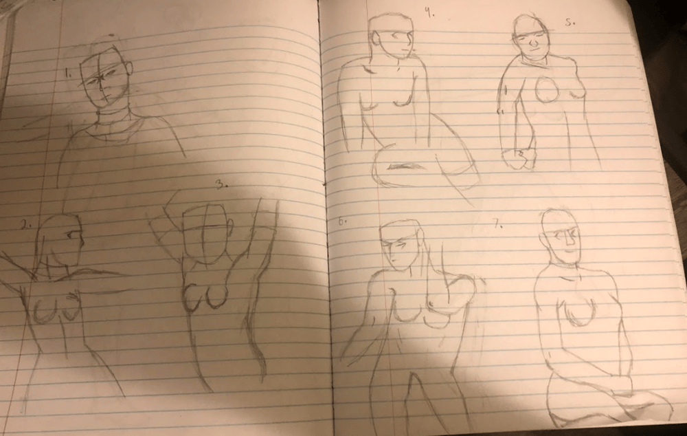 Figure Drawing Practice - image 1 - student project