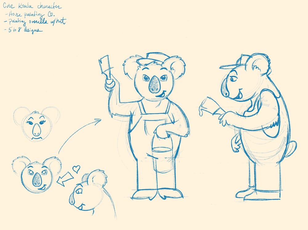 Koala painters inc. - image 1 - student project