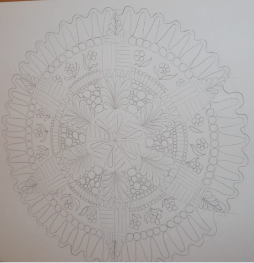 My first mandala - image 2 - student project