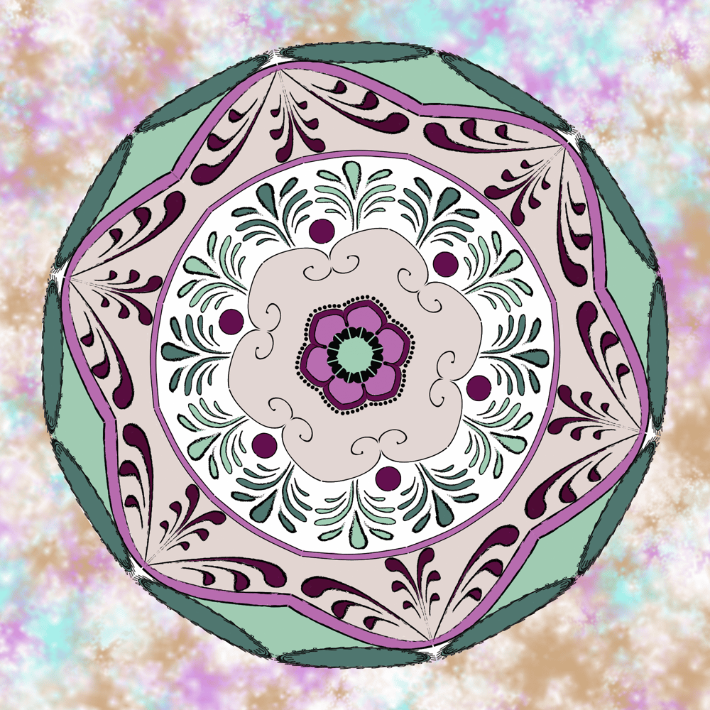 Inner Guidance Mandala - image 3 - student project