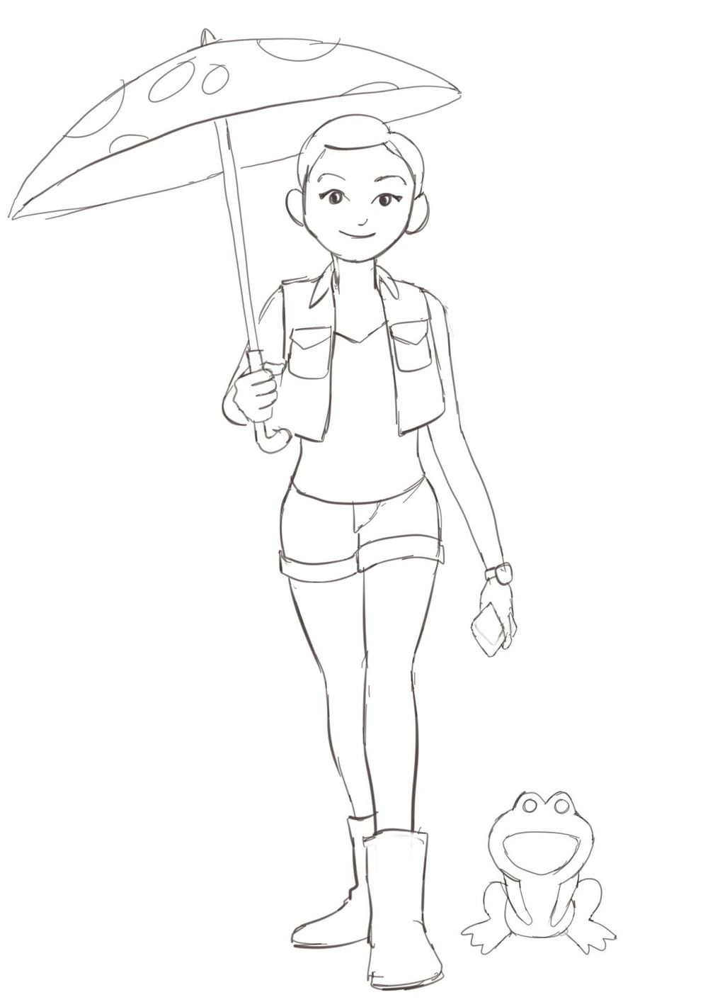 Rain Girl - image 1 - student project