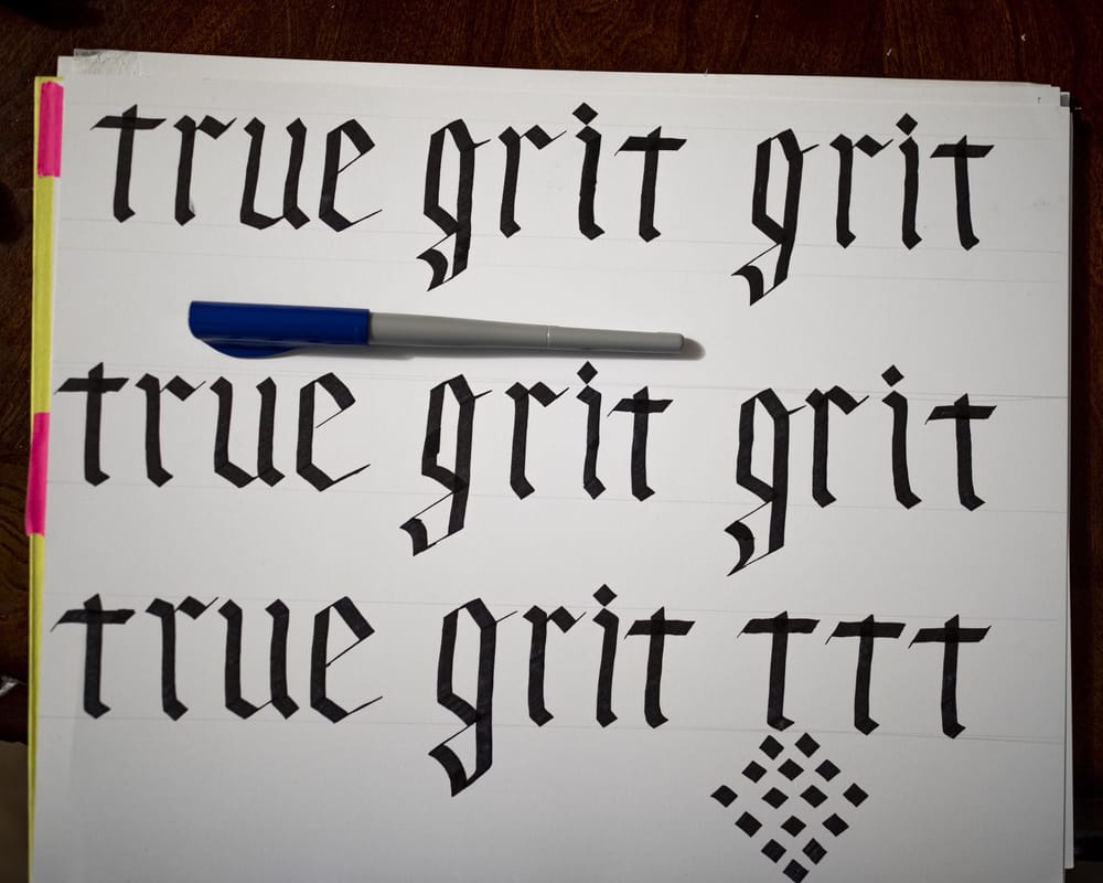 True Grit Movie Poster - image 2 - student project