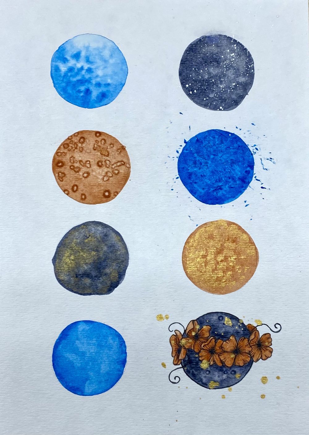 9 Watercolor Techniques - image 1 - student project