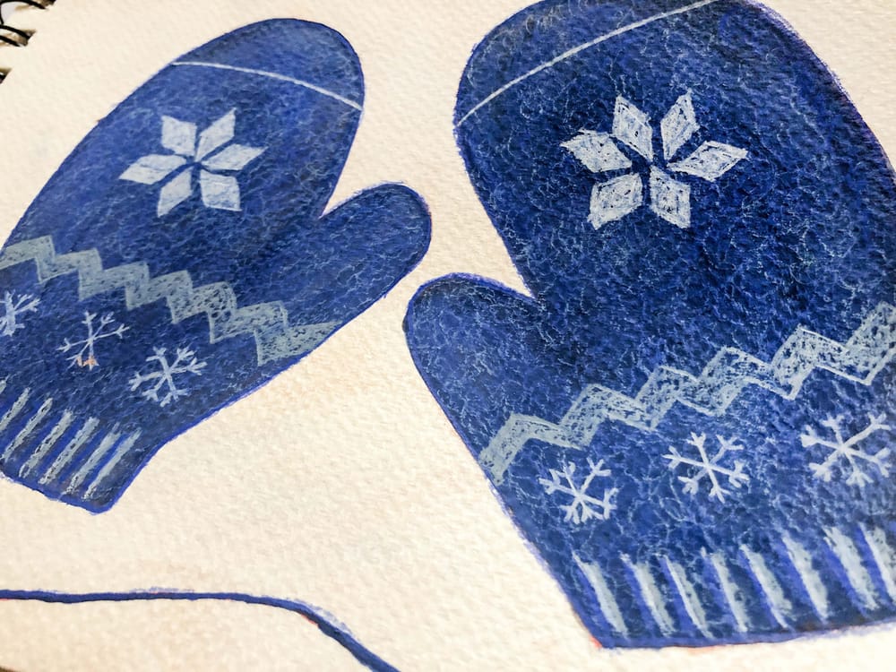 Problematic mittens - image 2 - student project