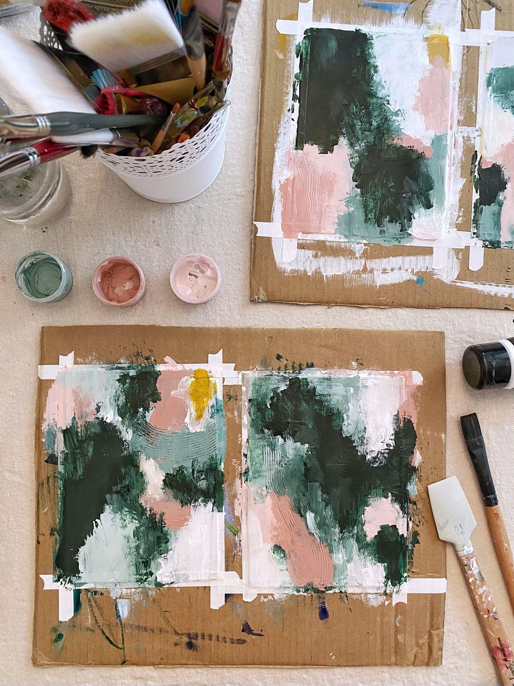 Adventures in abstract painting - image 1 - student project