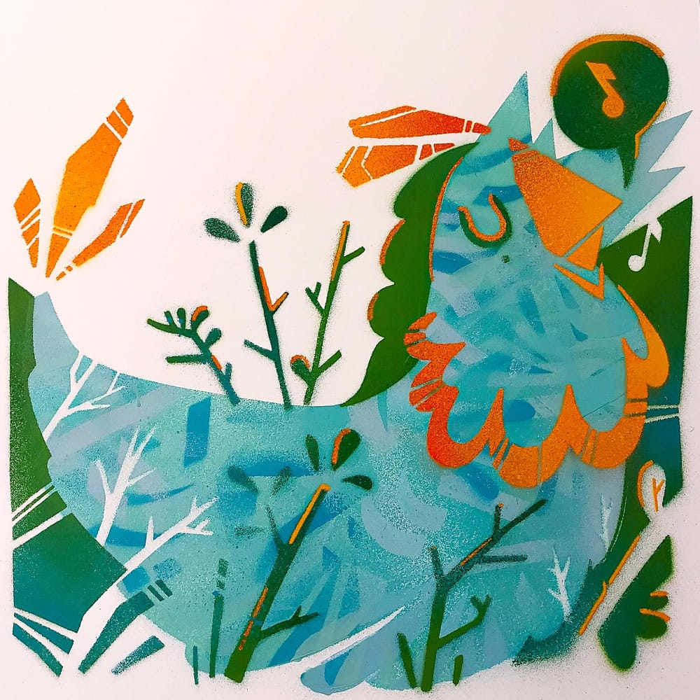 Playing with stencils - image 2 - student project