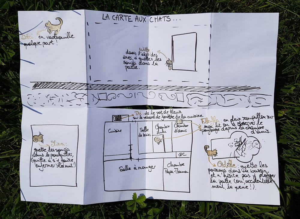 My zine - my cat family - image 4 - student project