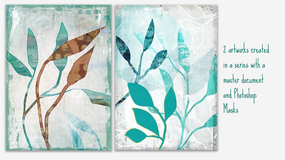 Digital & Traditional Mixed Media Art for art licensing - image 1 - student project