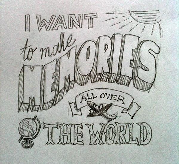 I want to make memories all over the world - image 7 - student project
