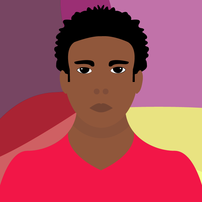 Pen Tool Face - Donald Glover Inspired - image 1 - student project