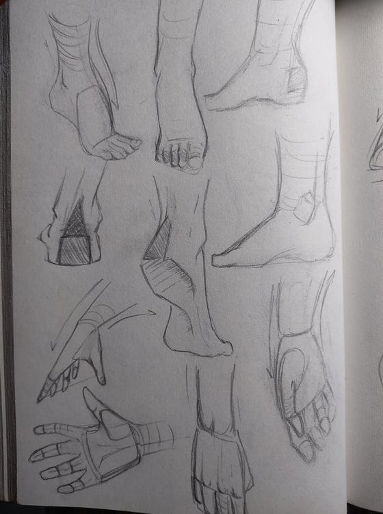Body parts and figures - image 1 - student project