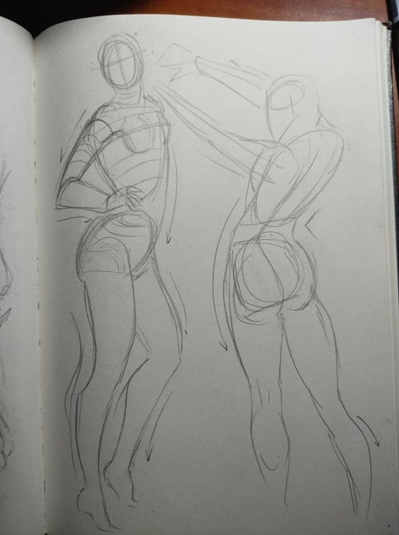 Body parts and figures - image 2 - student project