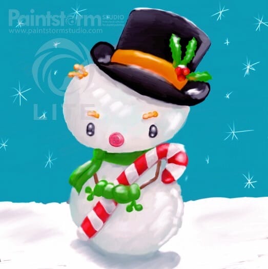 Christmas Snowman Cutie - image 1 - student project