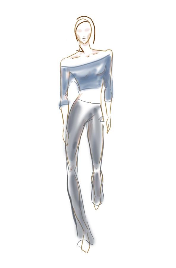croquis - Close Encounters of the Third Kind, Bow-legged sprint runner, Shiny lady and Sonic the hedgehog - image 4 - student project