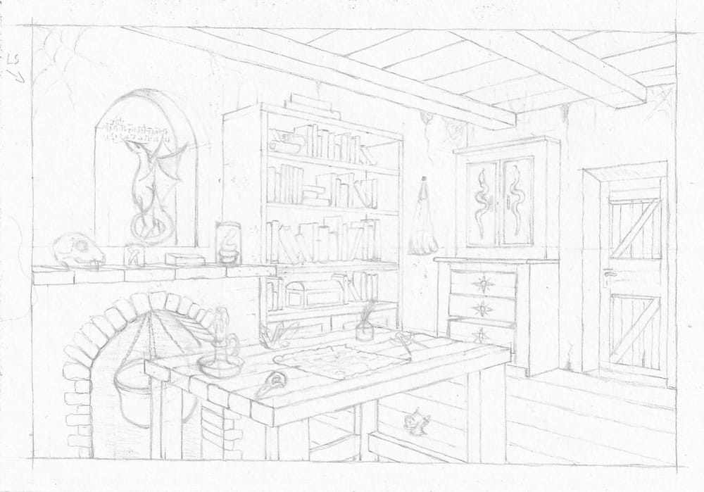 Two point perspective practice - image 1 - student project