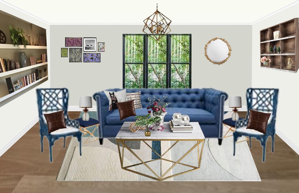 Eclectic Indy Room - image 4 - student project
