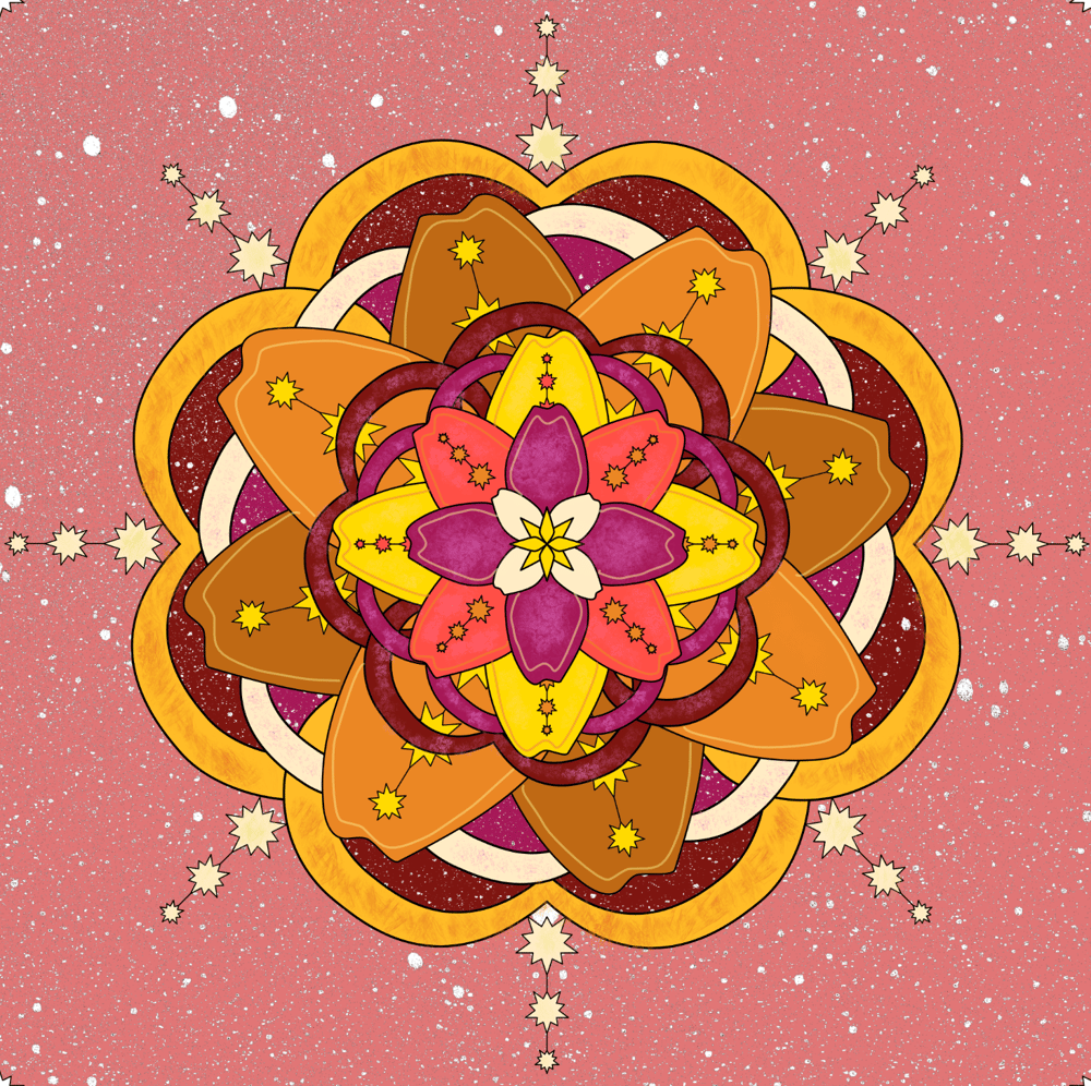 Mandala w/symbols and Final Project - image 2 - student project