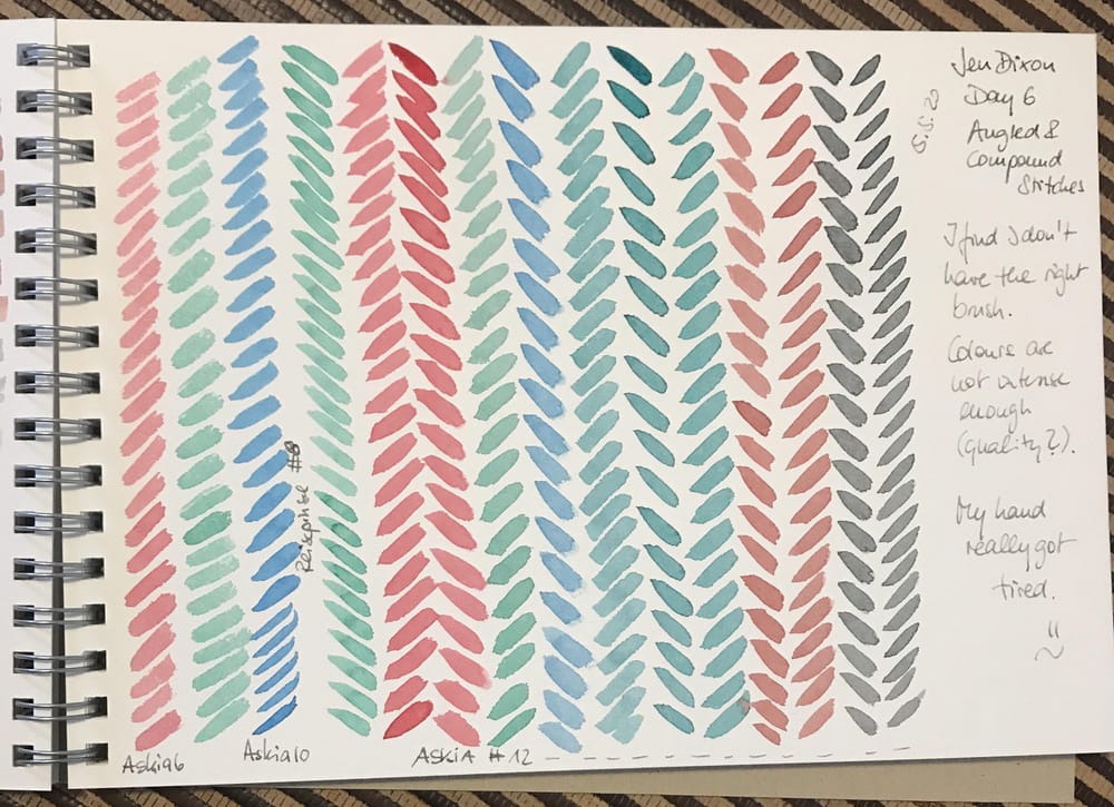 Watercolour Workout 14 days of trills - image 5 - student project
