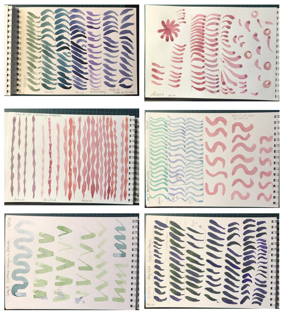 Watercolour Workout 14 days of trills - image 3 - student project