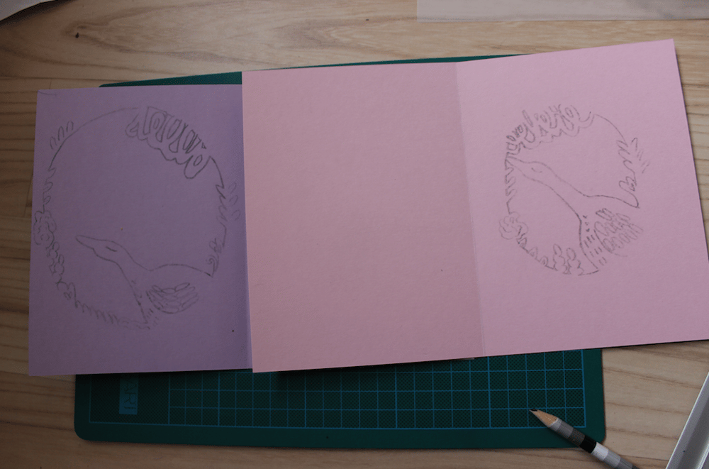 Trifold Goose Card - image 3 - student project