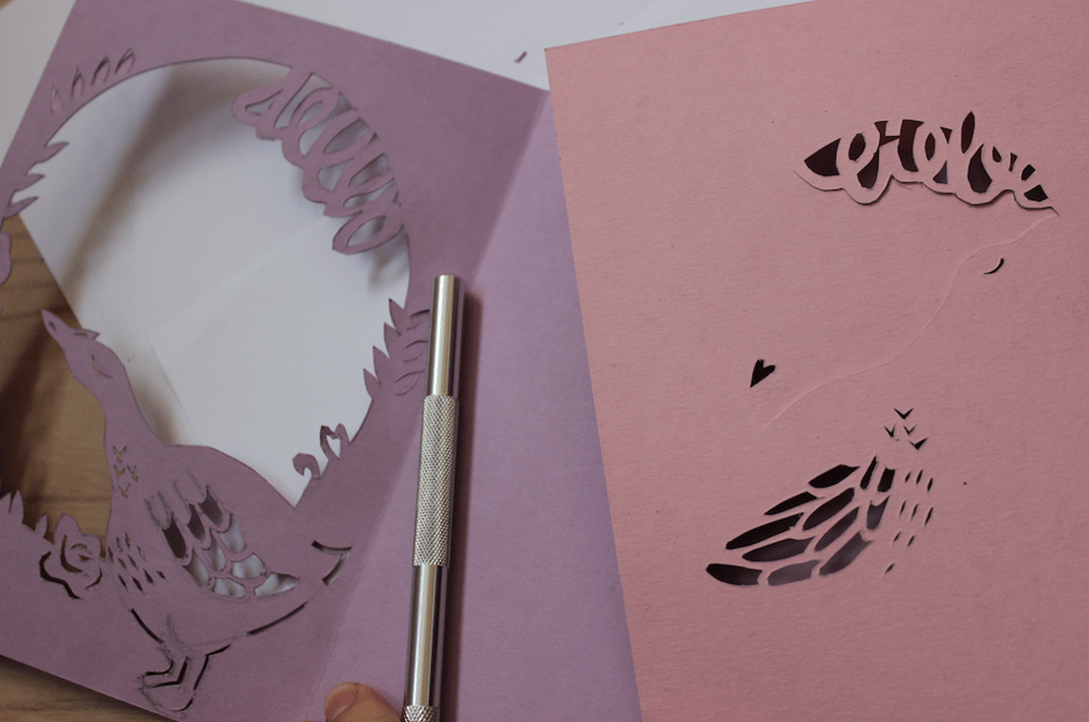 Trifold Goose Card - image 4 - student project