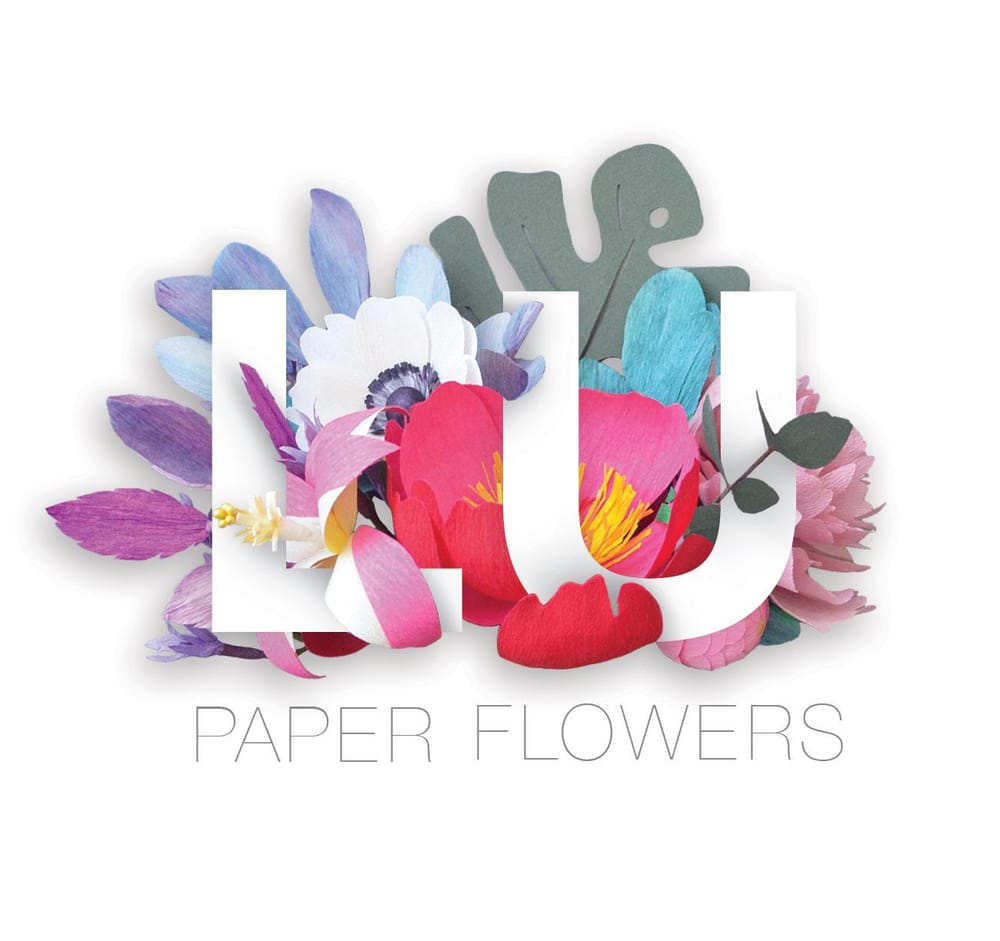 Thank you cards - Floral Typography - image 3 - student project