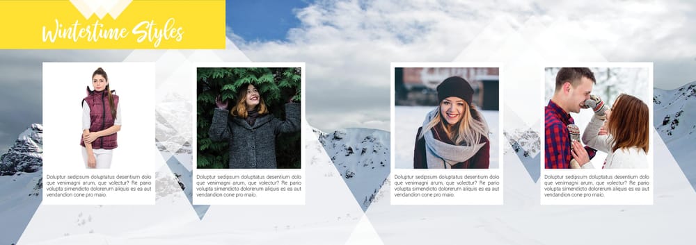 Wintercrest Lookbook - image 6 - student project