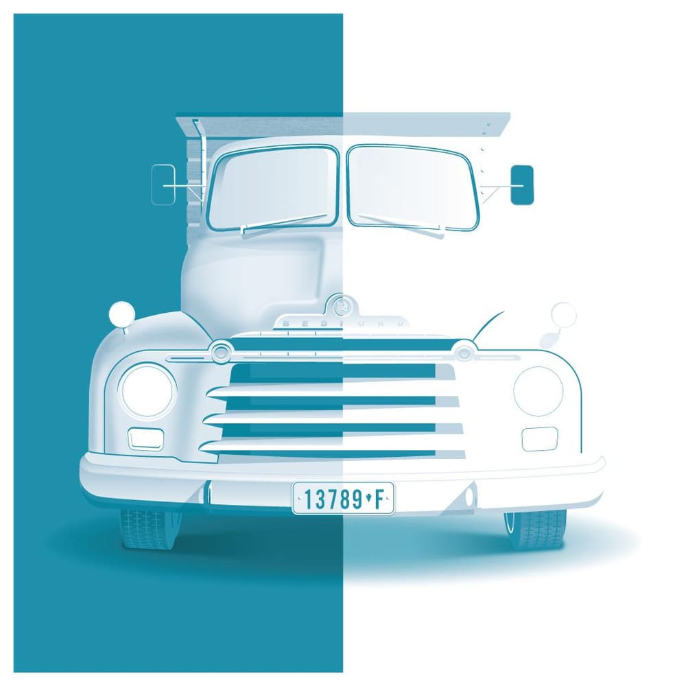 Bedford Truck Screen Printing - image 4 - student project