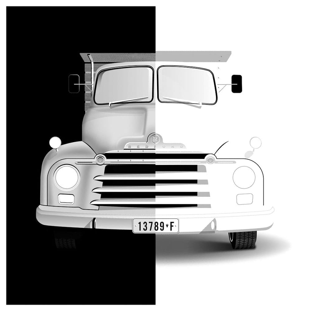 Bedford Truck Screen Printing - image 7 - student project