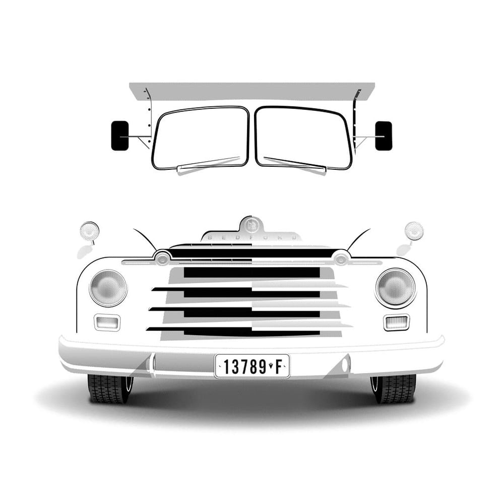 Bedford Truck Screen Printing - image 5 - student project
