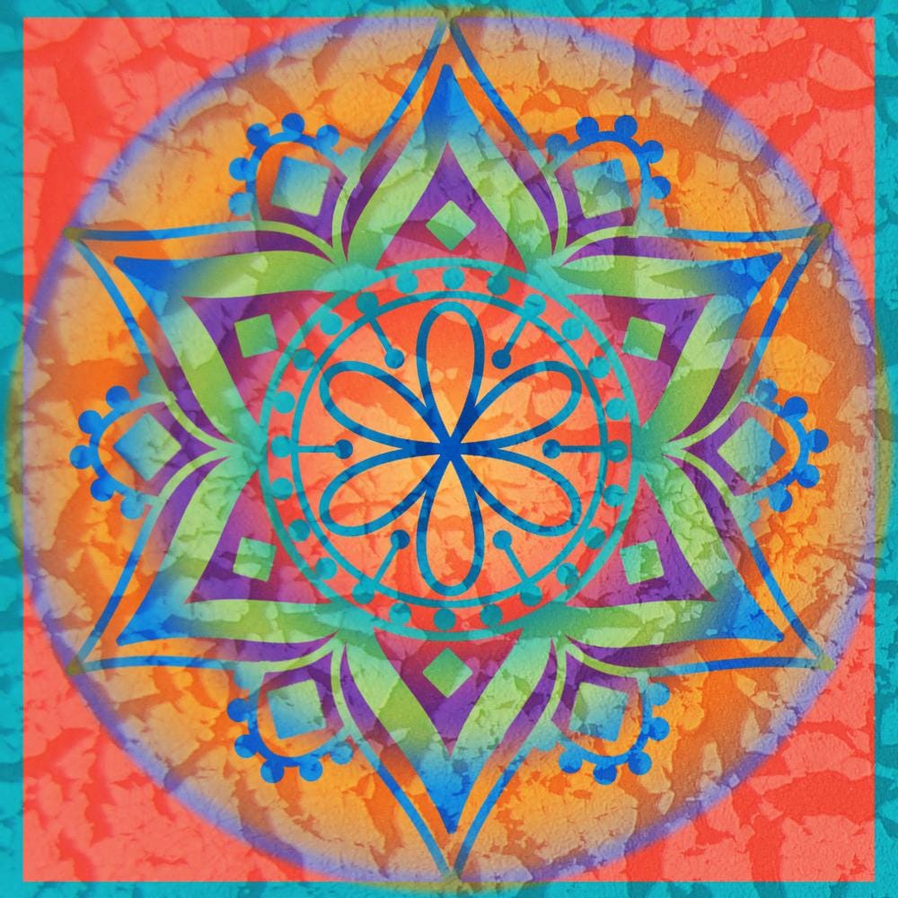 Hippy Happy Little Mandala - image 1 - student project